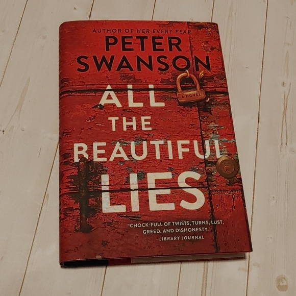 Adult Fiction Book Other - All The Beautiful Lies Adult Novel Fiction Book By Peter Swanson 2018